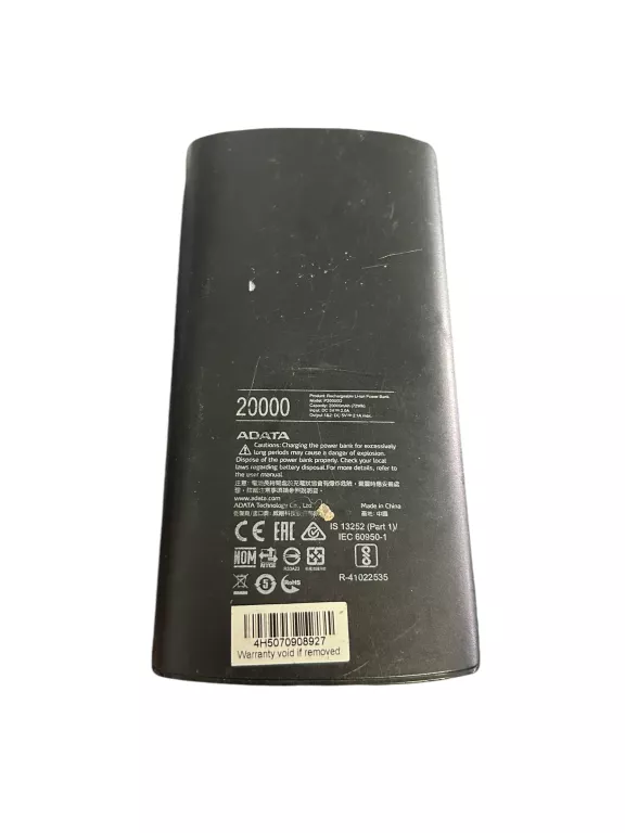 POWERBANK ADATA 20000 MAH