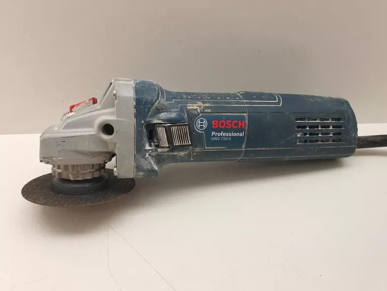 SZLIFIERKA KĄTOWA 115MM BOSCH PROFESSIONAL GWS 750 S Z REGULACJĄ OBROTÓW