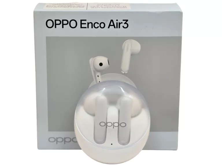 SŁUCHAWKI BEZPRZEWODOWE DOUSZNE OPPO ENCO AIR 3 BLUETOOTH BIAŁE