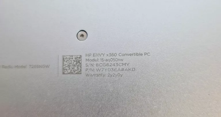 LAPTOP HP ENVY X360 256GB/8GB