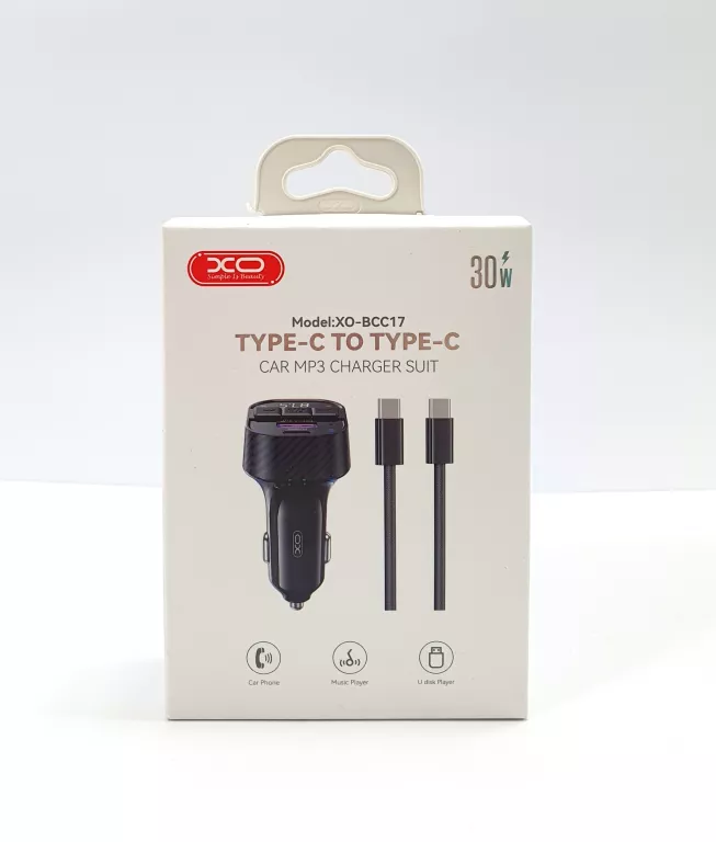 XO TRANSMITER BCC17 - XO-BCC17 - 30W - TYPE-C TO TYPE-C