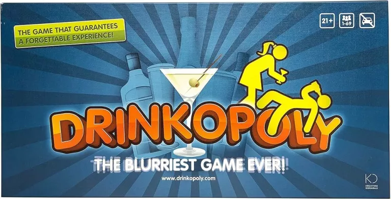 DRINKOPOLY GRA IMPREZOWA DLA DOROSŁYCH