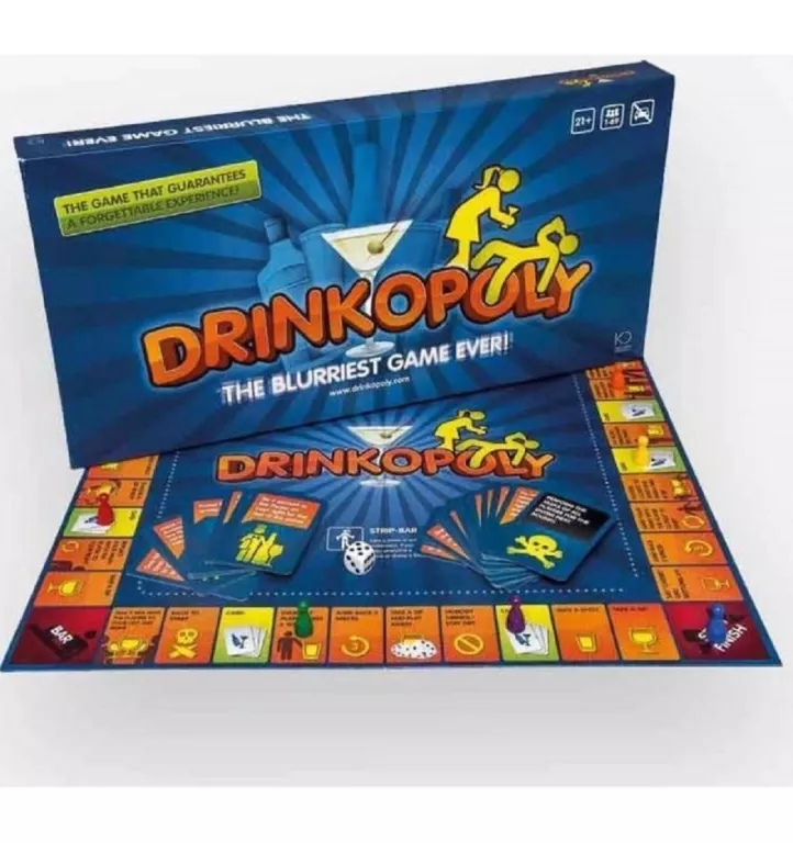 DRINKOPOLY GRA IMPREZOWA DLA DOROSŁYCH