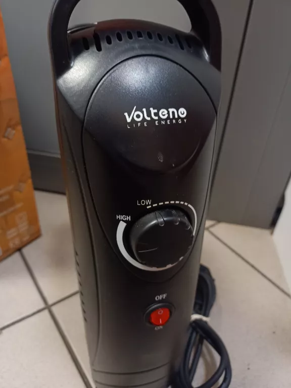 GRZEJNIK OLEJOWY MINI VOLTENO VO0276 KPL CZARNY