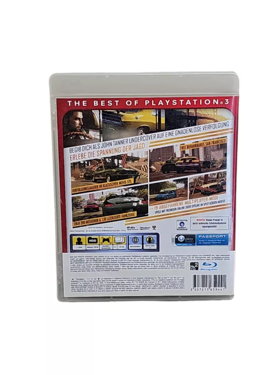 DRIVER: SAN FRANCISCO SONY PLAYSTATION 3 (PS3)