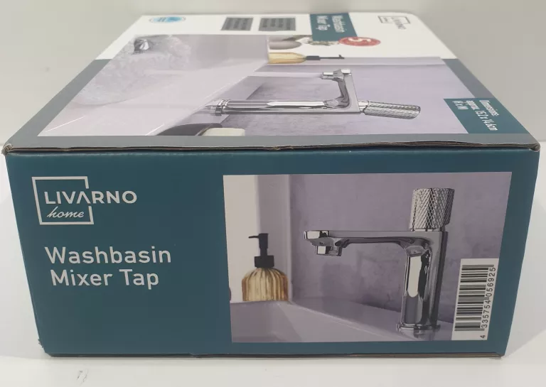 LIVARNO HOME BATERIA UMYWALKOWA CHROM