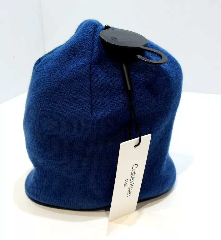 CZAPKA MĘSKIE CALVIN KLEIN GOLF BLUE