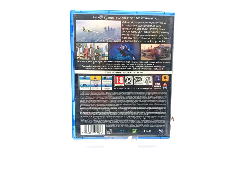 GRA PS4 GRANDE THEFT AUTO 5