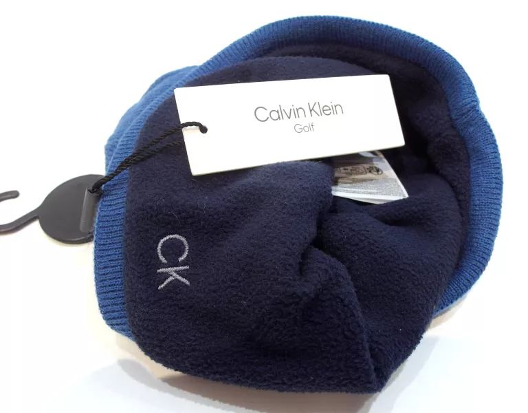 CZAPKA MĘSKIE CALVIN KLEIN GOLF BLUE
