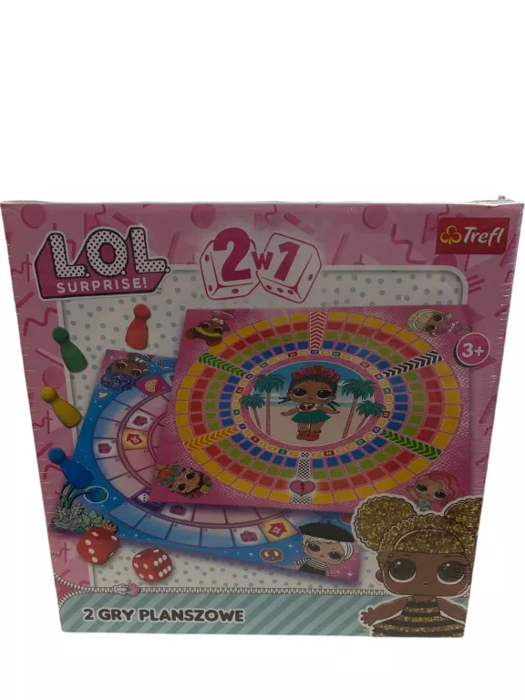 LOL SUPRIZE 2IN1 GRA PLANSZOWA