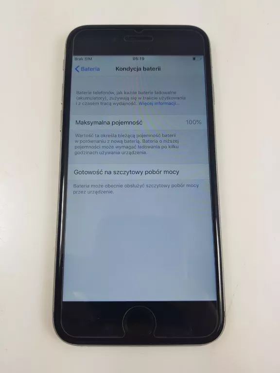 TELEFON IPHONE 6 A1586 64 GB BATERIA USZKODZONA