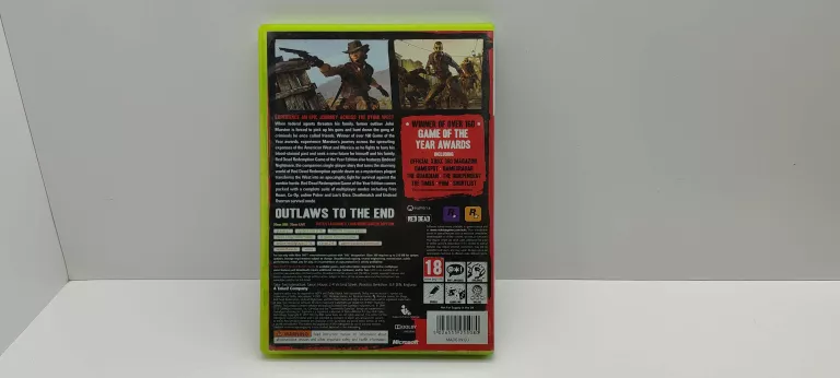 RED DEAD REDEMPTION GOTY EDITION X360 OPIS!!!