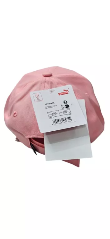 CZAPKA Z DASZKIEM PUMA METAL CAT 021269 58 RÓŻOWA