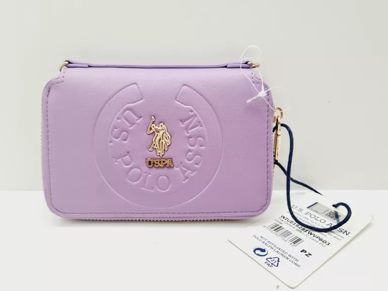 PORTFEL US.POLO ASSN. THE OXFORD WALL/C.CARD PU VIOLET