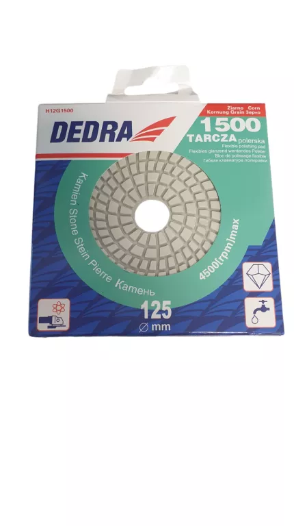 DYSK POLERSKI DEDRA H12G1500 TARCZA POLERSKA