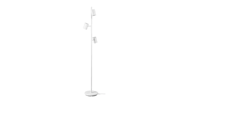 IKEA NYMANE LAMPA PODŁOGOWA 3 REFLEKTORY, BIAŁY