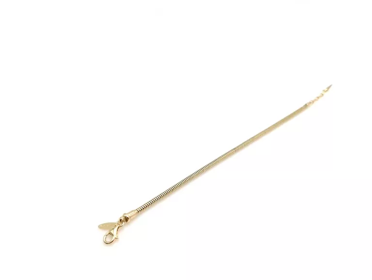 ZŁOTA BRANSOLETKA GRUBA LINKA 585 9,91G 20-23CM