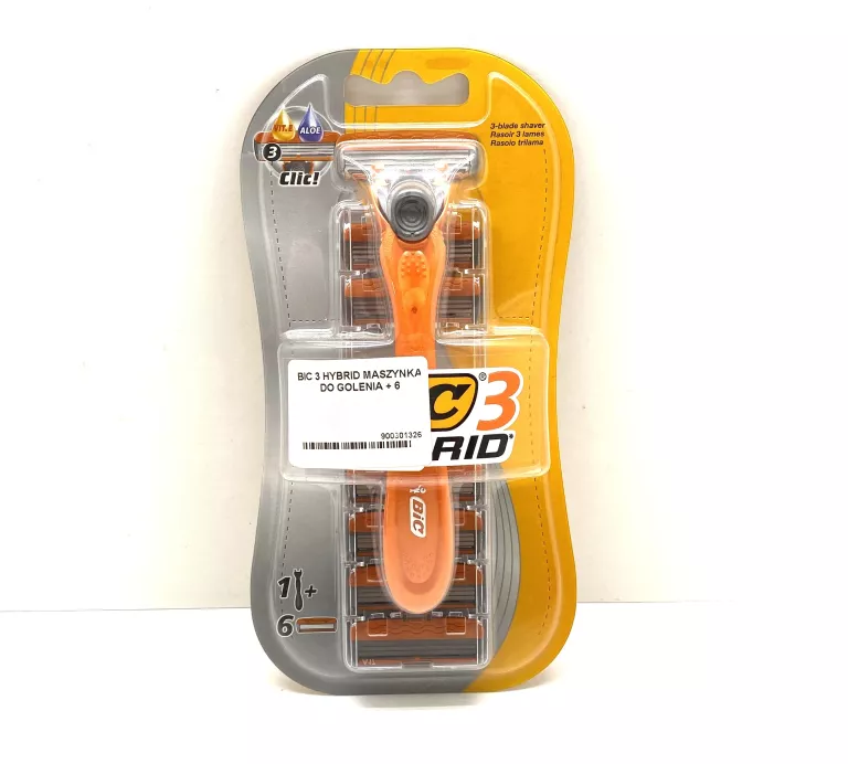 BIC HYBRID 3 MASZYNKA DO GOLENIA 6 WKŁADÓW