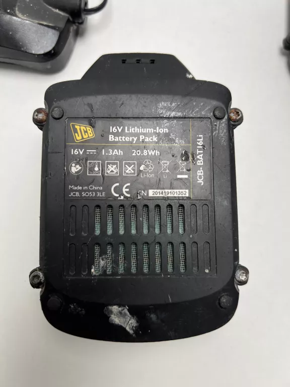 WKRĘTARKA JCB JCB-CD16LIA 16V | AKU | ŁADOWARKA