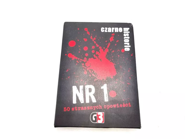 GRA KARCIANA CZARNE HISTORIE NR 1