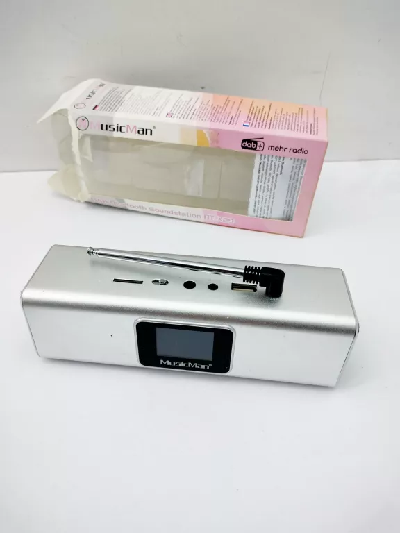 MAŁE RADIO PRZENOŚNE MUSICMAN BT-X29