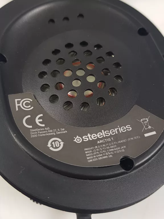 SŁUCHAWKI GAMINGOWE STEELSERIES ARCTIS 1 BRAK MIKROFONU
