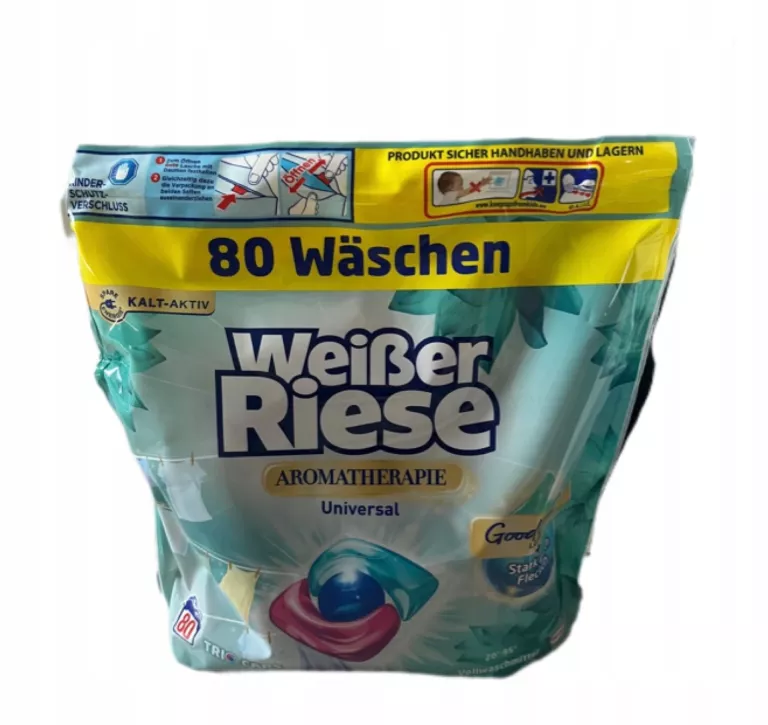 KAPSUŁKI DO PRANIA WEISSER RIESE AROMATHERAPIE UNIVERSAL 80 SZT