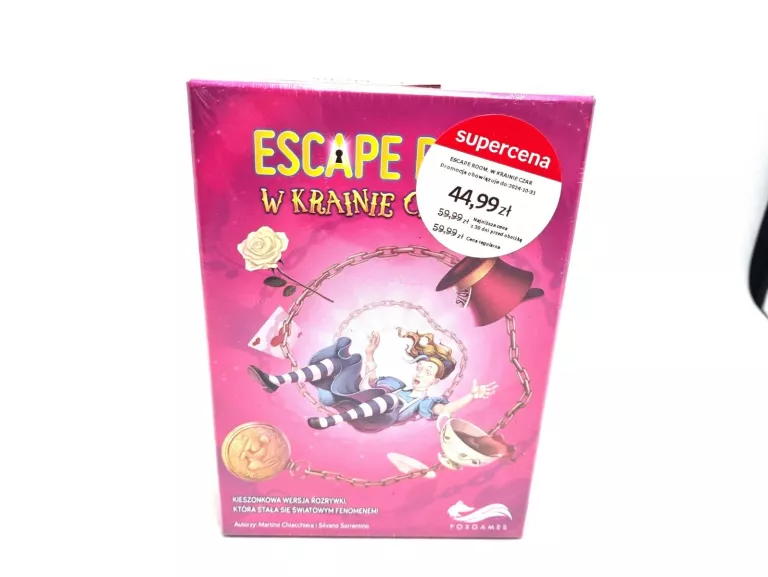 GRA KARCIANA ESCAPE ROOM W KRAINIE CZARÓW