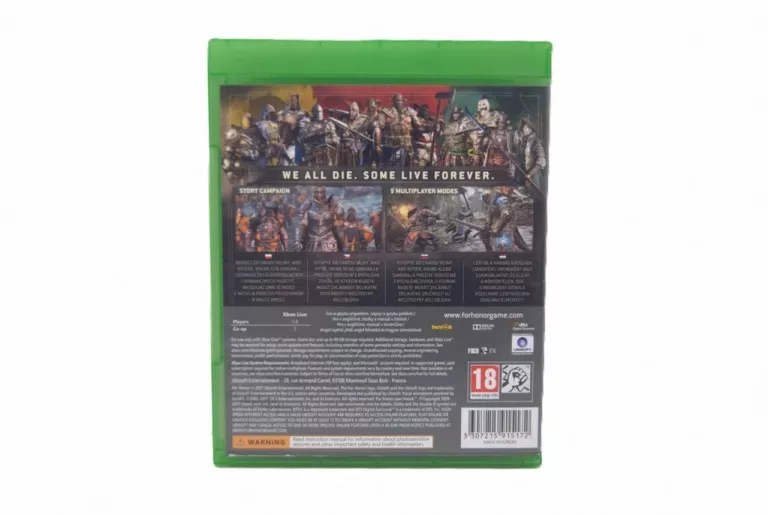 XBOX ONE WOLFENSTEIN II DEADRISING 3 FOR HONOR