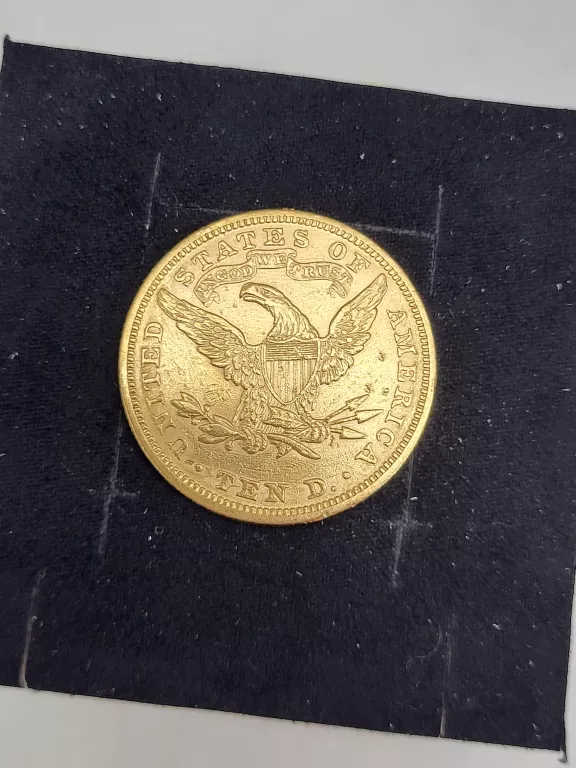 ZŁOTA MONETA USA 10 DOLARÓW 1886 LIBERY HEAD (16,70G) 900