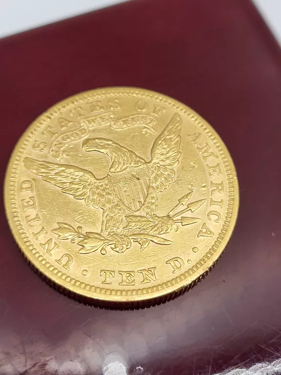 ZŁOTA MONETA USA 10 DOLARÓW 1886 LIBERY HEAD (16,70G) 900
