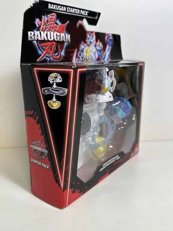 BAKUGAN STARTER PACK SPECIAL ATTACK DRAGONOID ZESTAW STARTOWY 3 FIGURKI