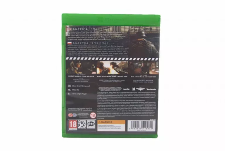 XBOX ONE WOLFENSTEIN II DEADRISING 3 FOR HONOR