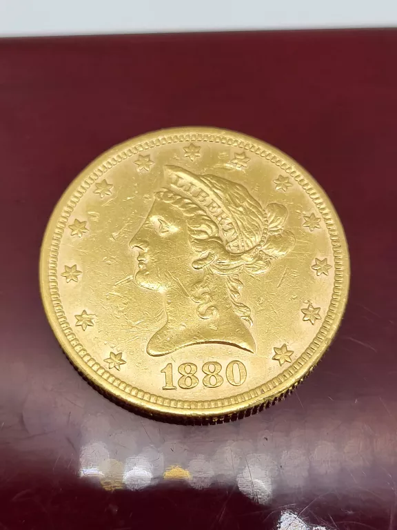 ZŁOTA MONETA USA 10 DOLARÓW 1886 LIBERY HEAD (16,70G) 900