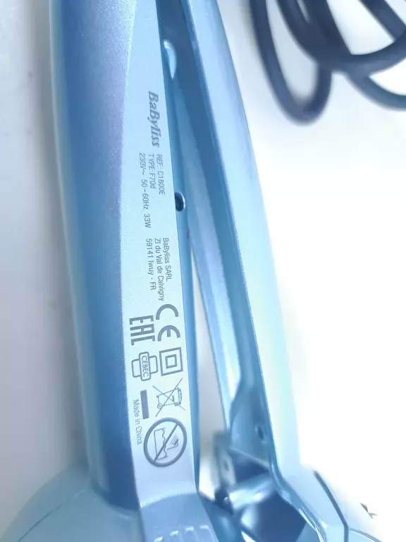 LOKÓWKA AUTOMATYCZNA BABYLISS PAROWA CERAMICZNA C1800E