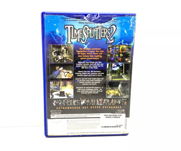 GRA PS2 TIMESPLITTERS 2