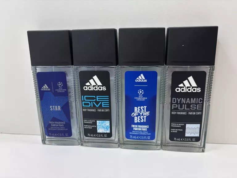 ADIDAS MIX ZAPACHÓW DEZODORANT W NATURALNYM SPRAYU DLA MĘŻCZYZN, 75 ML