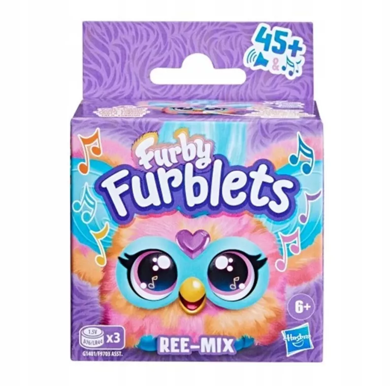 INTERAKTYWNE ZWIERZĄTKO HASBRO FURBY FURBLETS REE-MIX NA PREZENT