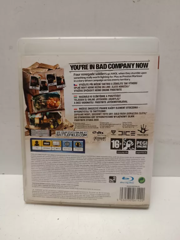 PS3 BATTLEFIELD BAD COMPANY