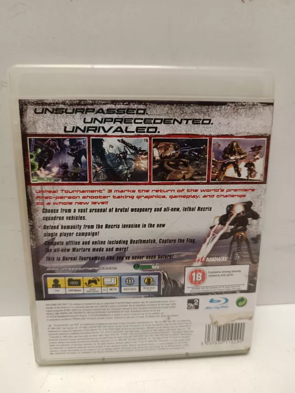 PS3 UNREAL TOURNAMENT