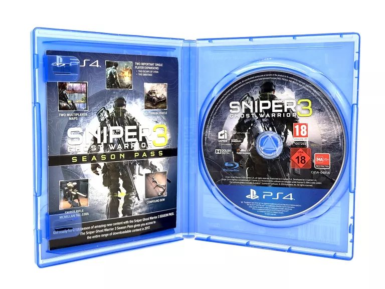 GRA PS4 SNIPER 3 GHOST WARRIOR