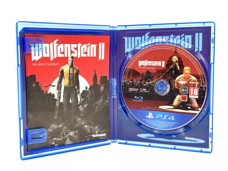 GRA PS4 WOLFENSTEIN 2 THE NEW COLOSSUS