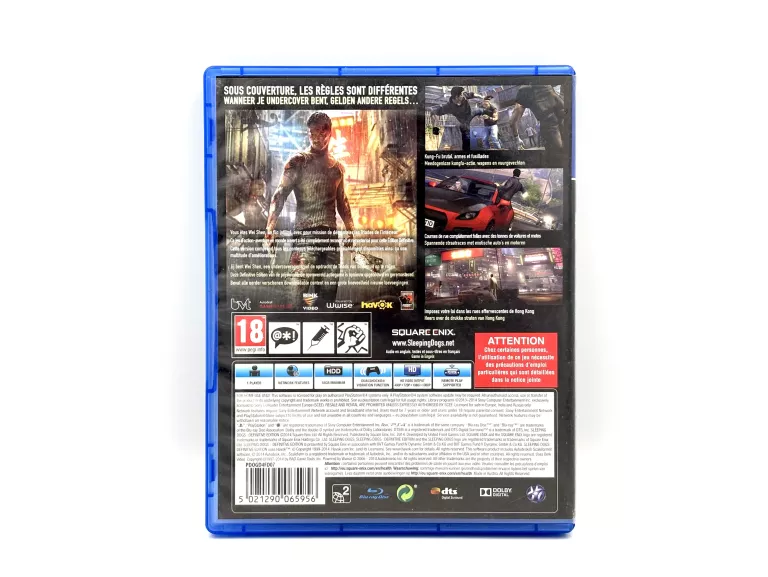 GRA PS4 SLEEPING DOGS DEFINITIVE EDITION