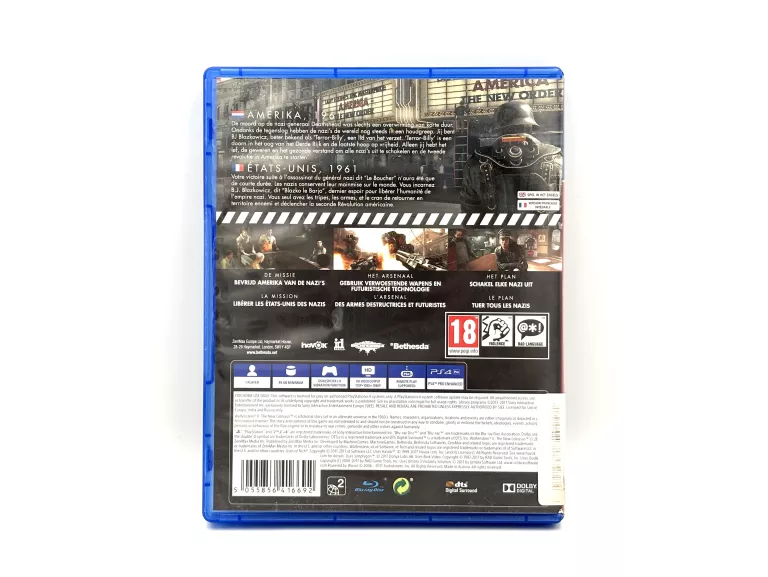 GRA PS4 WOLFENSTEIN 2 THE NEW COLOSSUS