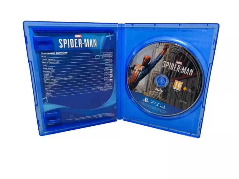 GRA AKCJI MARVEL'S SPIDER-MAN NA KONSOLĘ PLAYSTATION 4 PS4