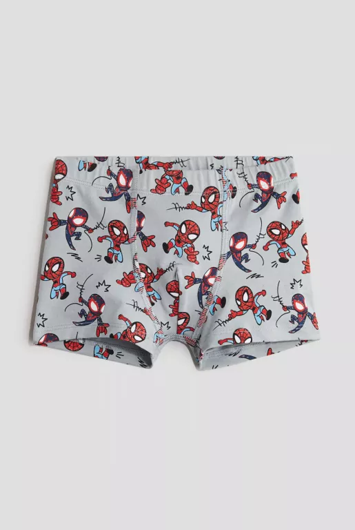 5 PAK BOKSEREK DZIECIĘCYCH H&M SPIDER-MAN ROZM.134/140