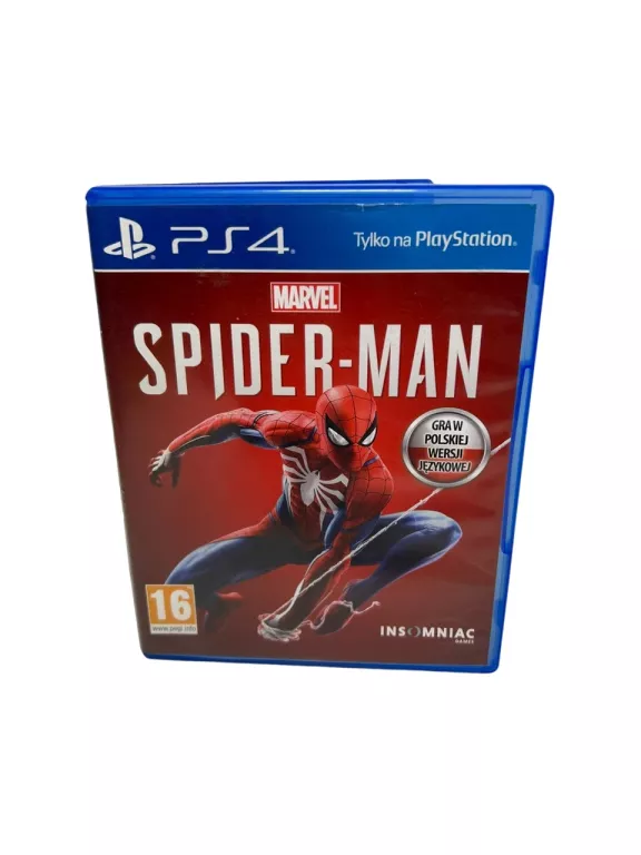 GRA AKCJI MARVEL'S SPIDER-MAN NA KONSOLĘ PLAYSTATION 4 PS4