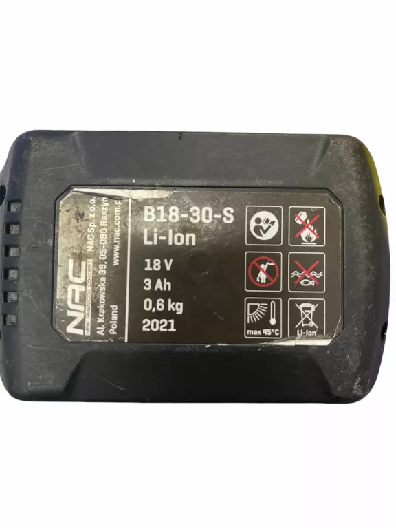 AKUMULATOR LI-ION NAC 18V 3AH