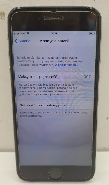 TELEFON IPHONE 6 64GB KONDYCJA BATERII 90%+ŁADOWARKA