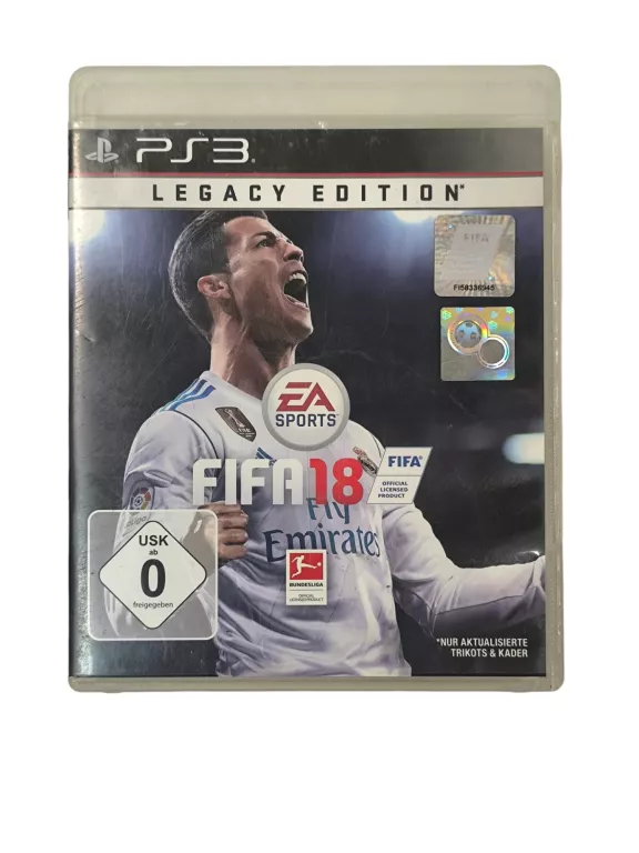 FIFA 18 EDYCJA LEGACY PS3